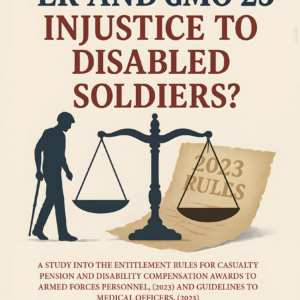 "Er and Gmo’23: Injustice To Disabled Soldiers?"